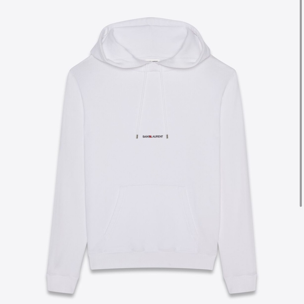 AUTHENTIC SAINT LAURENT RIVE GAUCHE HOODIE WOMENS SIZE SMALL